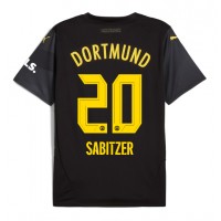 Borussia Dortmund Marcel Sabitzer #20 Bortatröja 2024-25 Korta ärmar